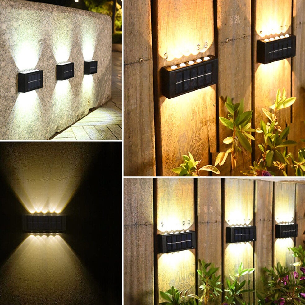 Solar LED Wall Lights Australia | 6 LED & 10 LED