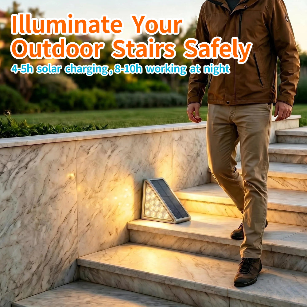 Solar Step Lights Pro ā Outdoor Stair & Pathway Lights Australia