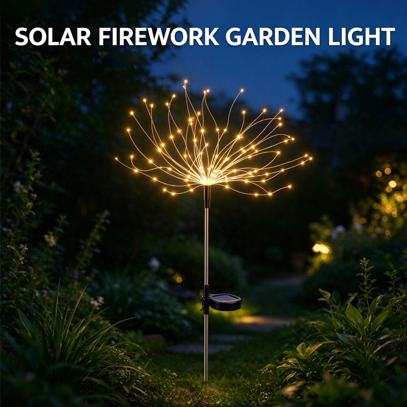 Solar Firework Lights – Outdoor Garden Decorative Lights