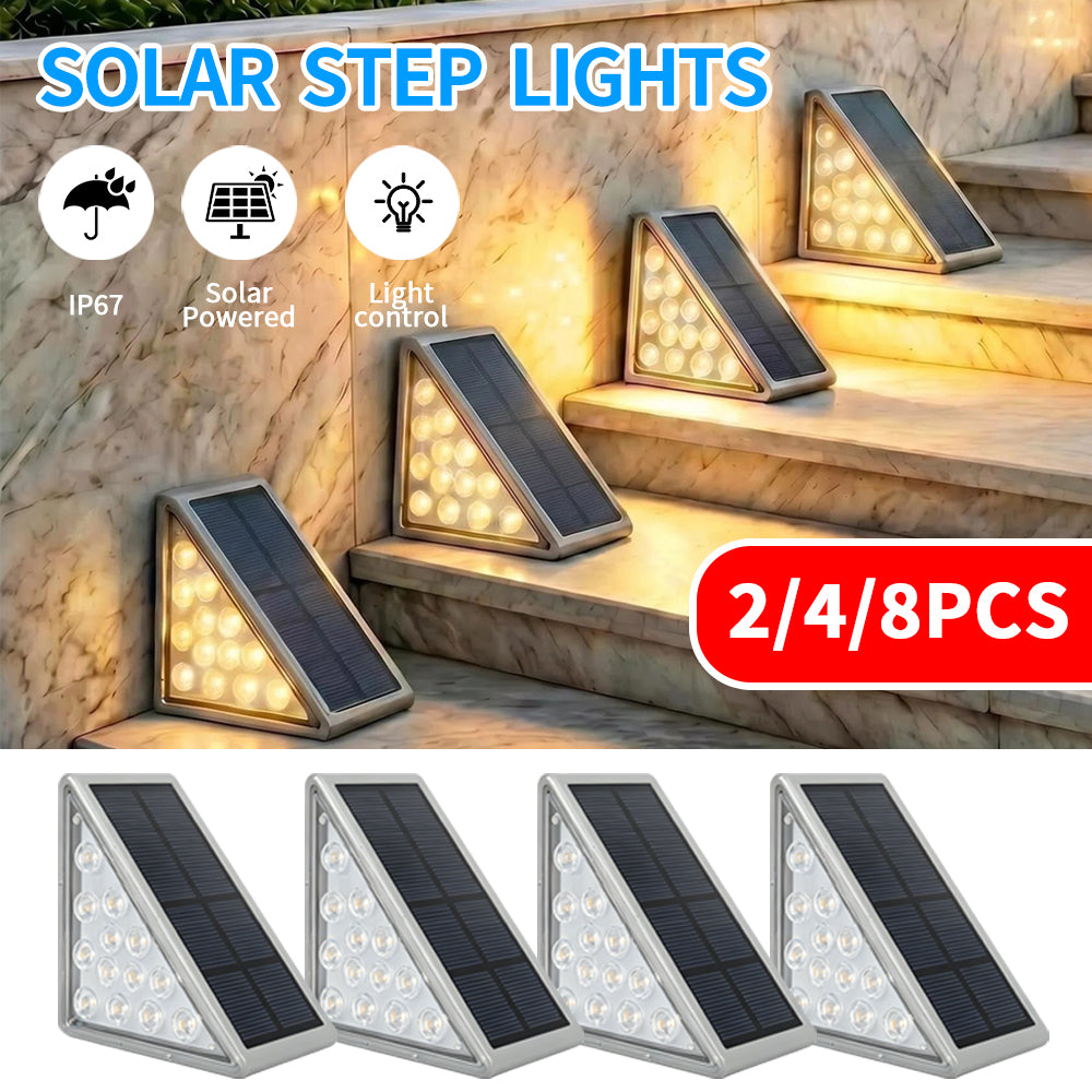 Solar Step Lights Pro ā Outdoor Stair & Pathway Lights Australia
