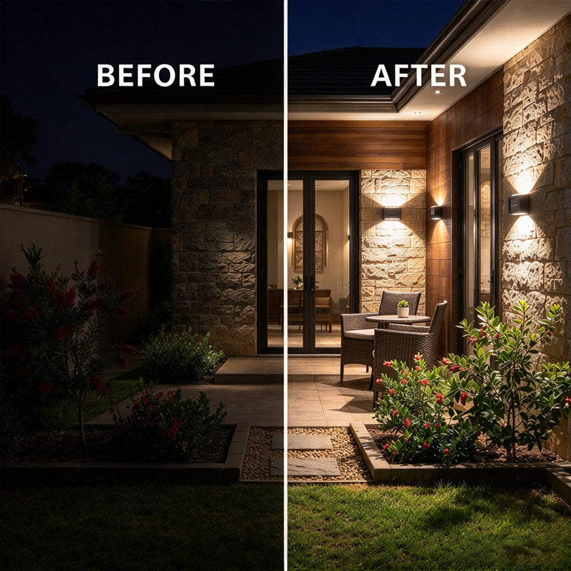 Solar LED Wall Lights Australia | 6 LED & 10 LED