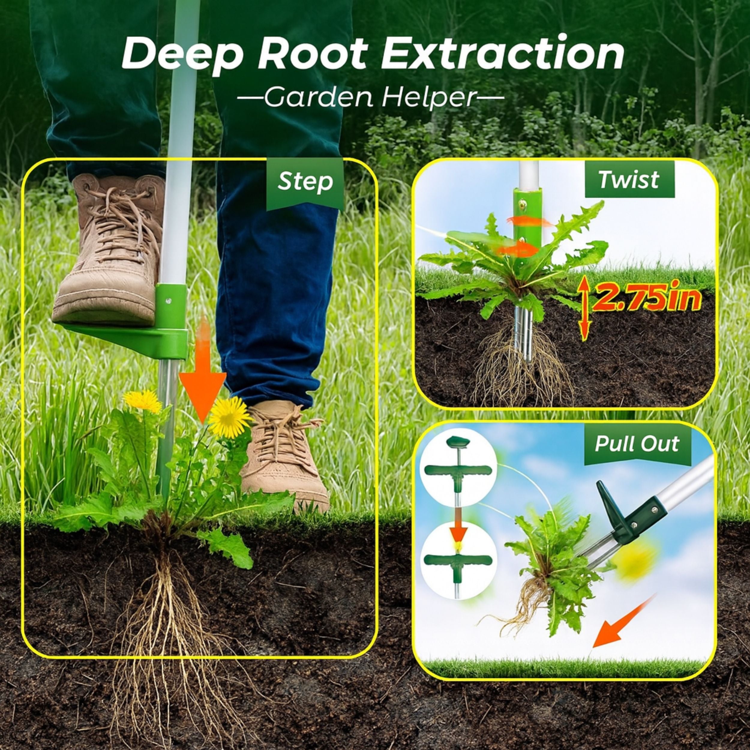 Stand Up Weed Puller