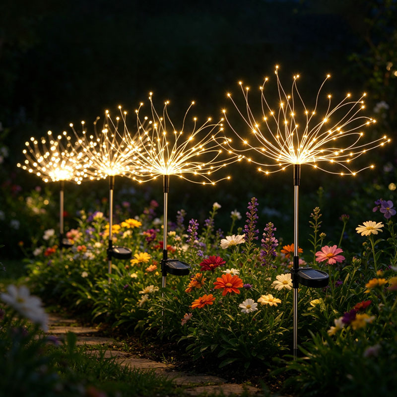Solar Firework Lights – Outdoor Garden Decorative Lights