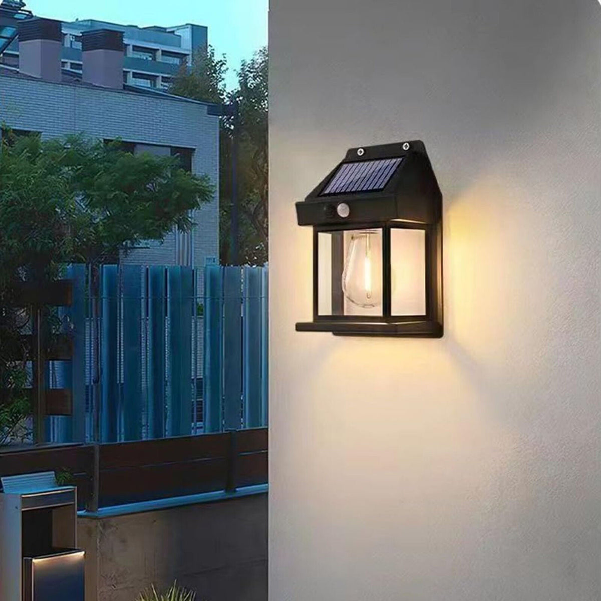Solar Wall Lights Australia | Motion Sensor Outdoor Lantern