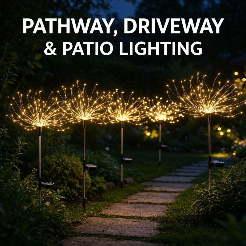 Solar Firework Lights – Outdoor Garden Decorative Lights