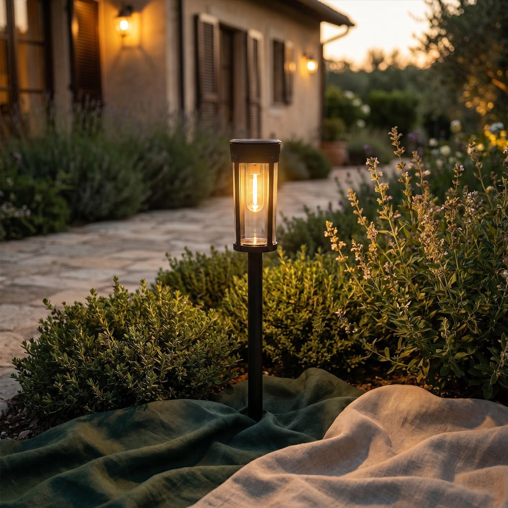 Solar Pathway Lights – Warm White LED Garden Lights