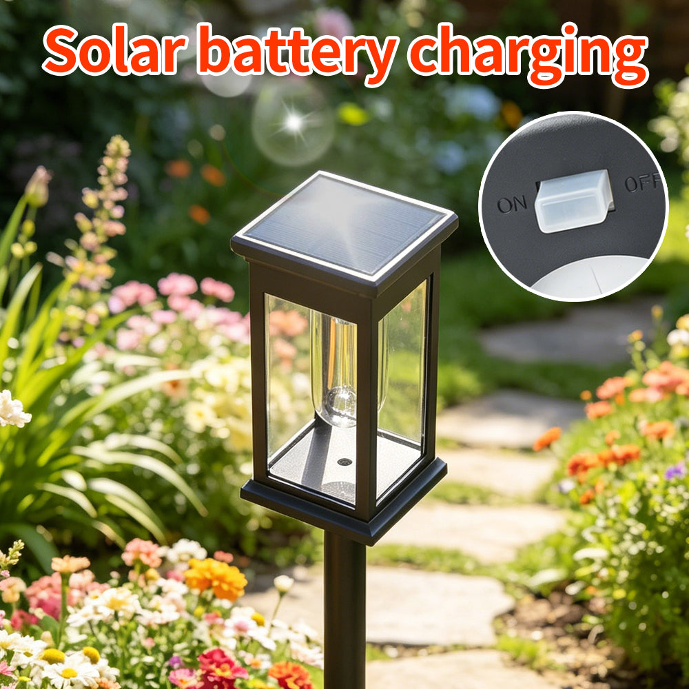 Solar Pathway Lights – Warm White LED Garden Lights