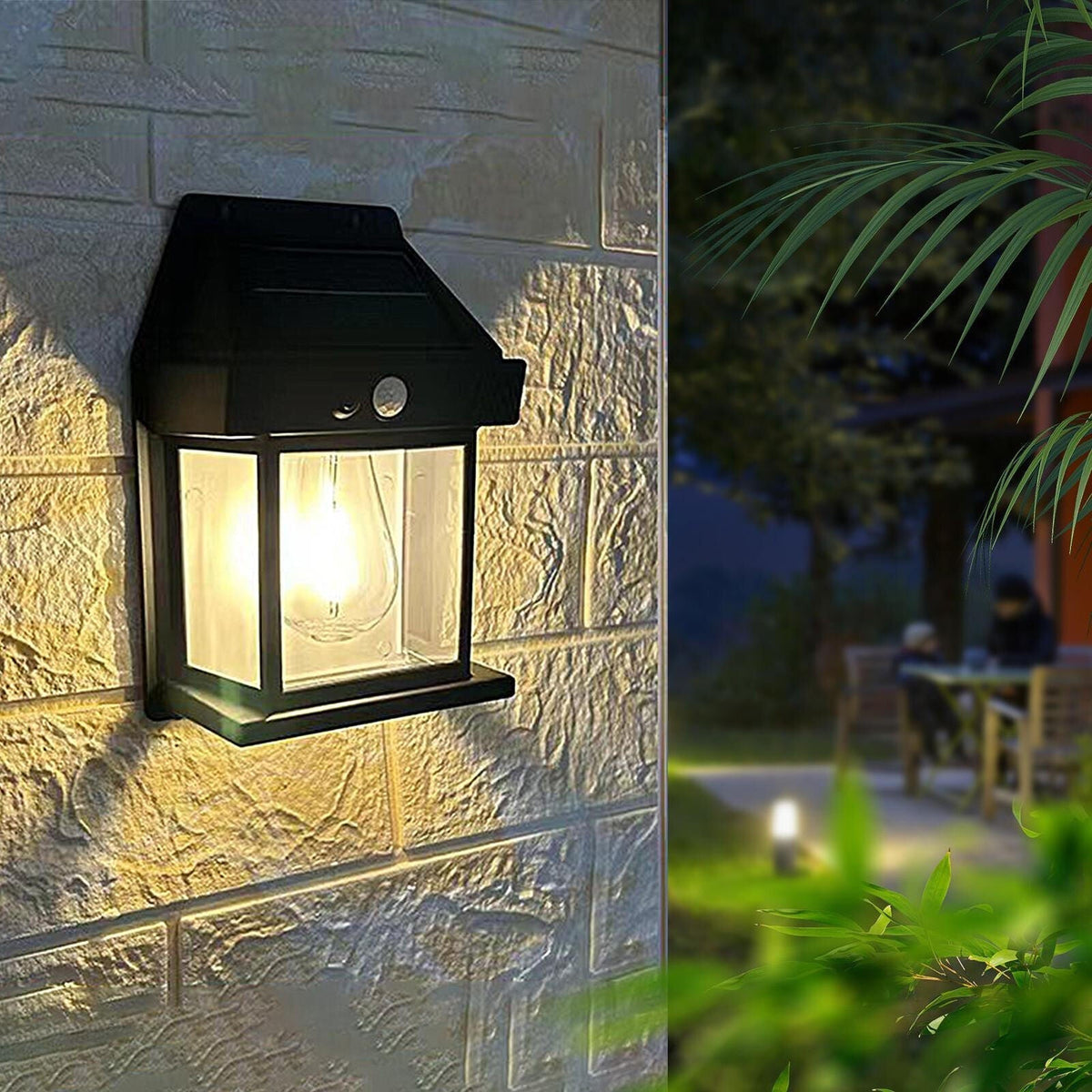 Solar Wall Lights Australia | Motion Sensor Outdoor Lantern