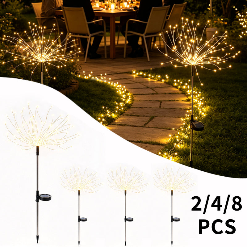 Solar Firework Lights – Outdoor Garden Decorative Lights