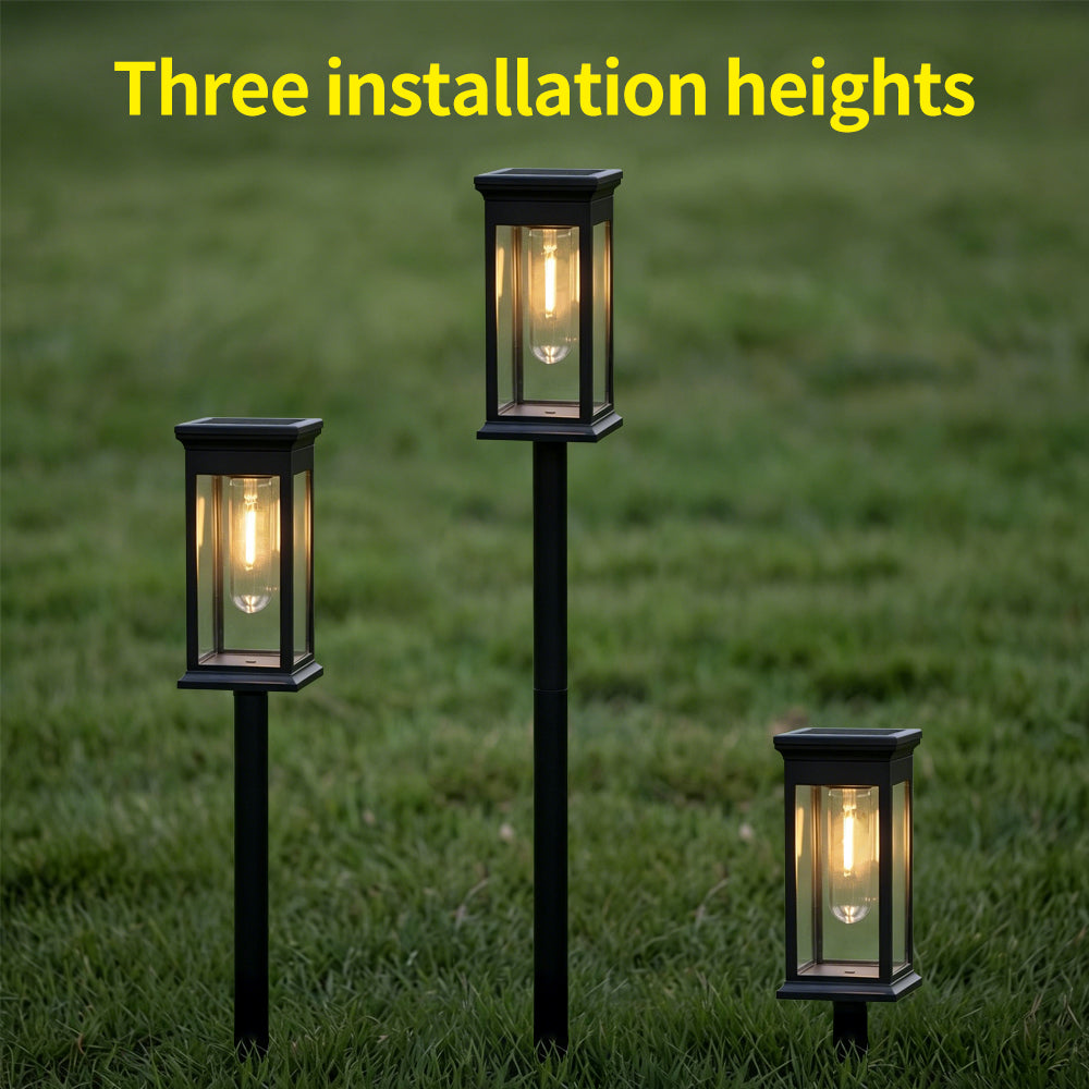 Solar Pathway Lights – Warm White LED Garden Lights