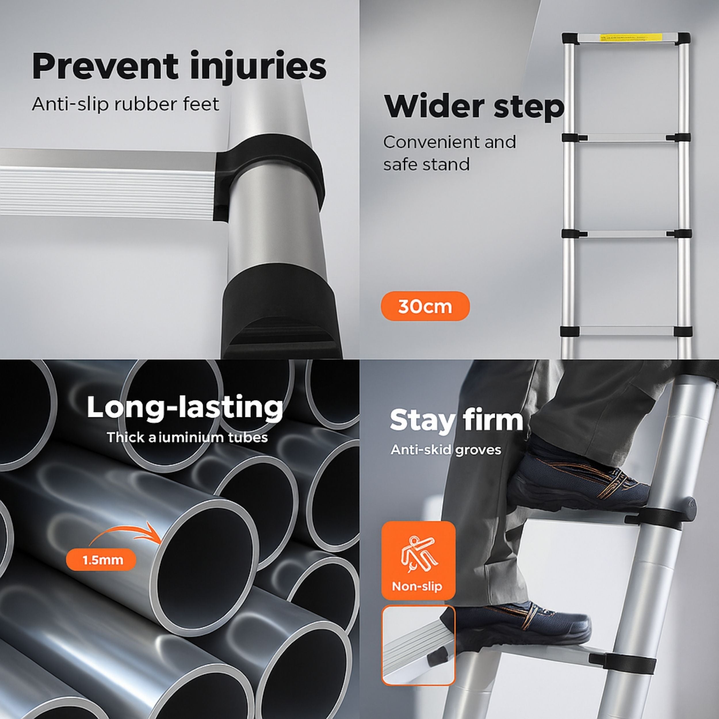 Extendable Easy Reach Ladder