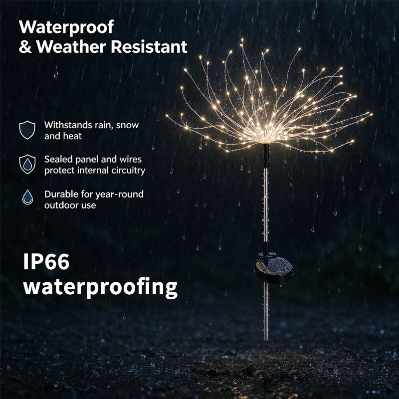 Solar Firework Lights – Outdoor Garden Decorative Lights