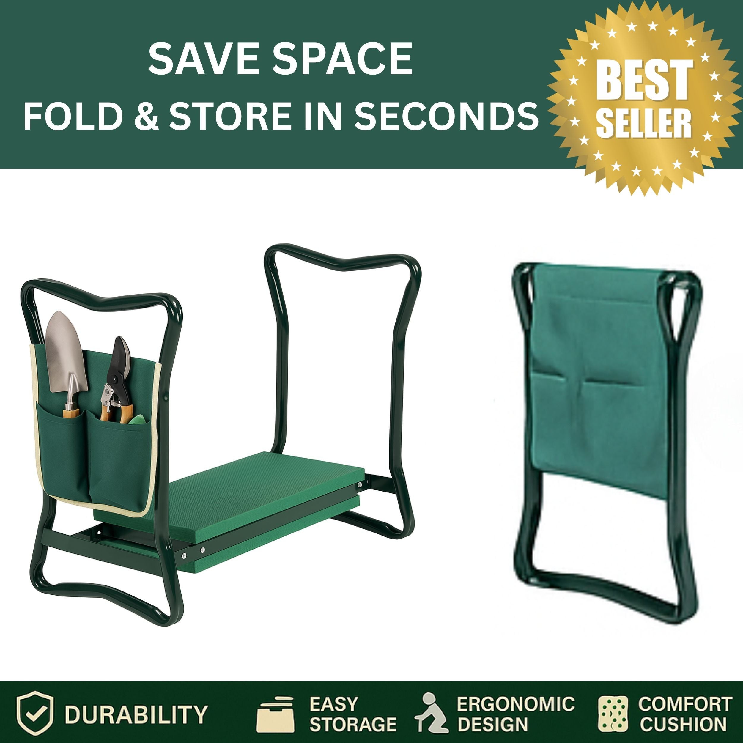 3-in-1 Garden Kneeler