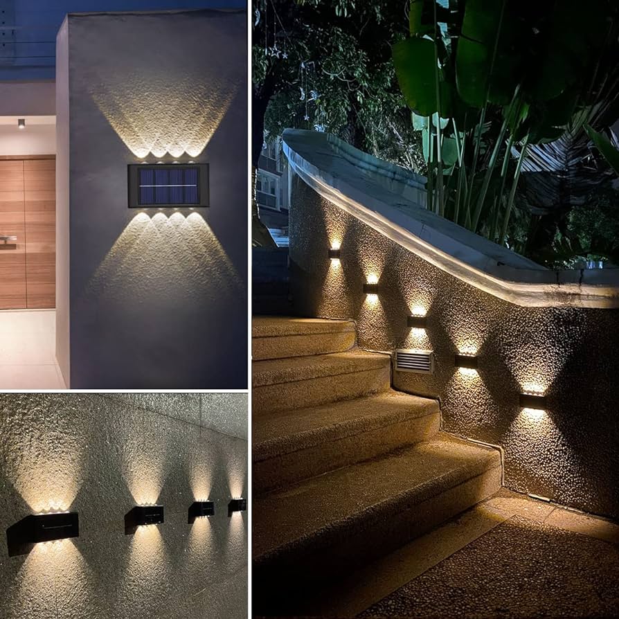 Solar LED Wall Lights Australia | 6 LED & 10 LED