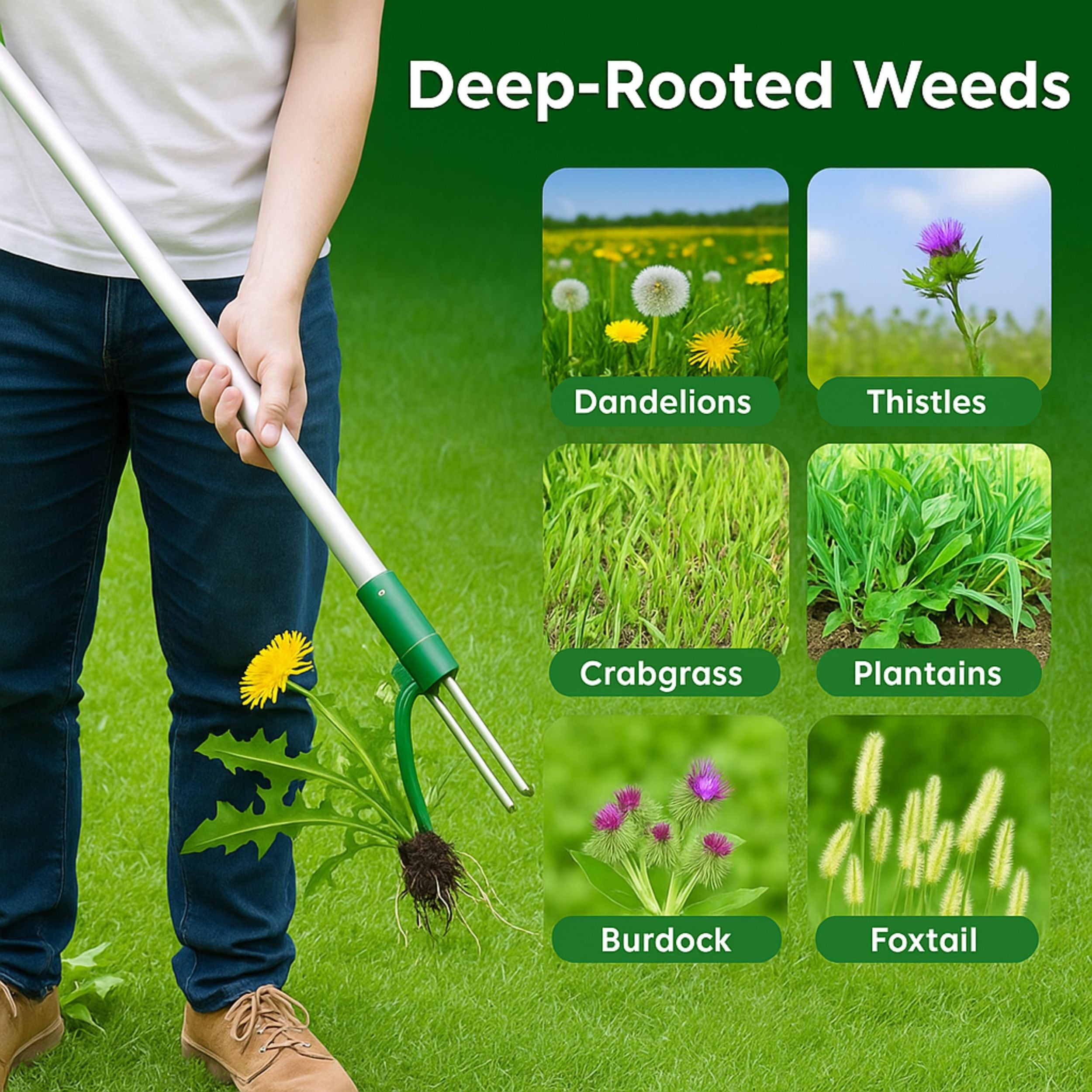 Stand Up Weed Puller