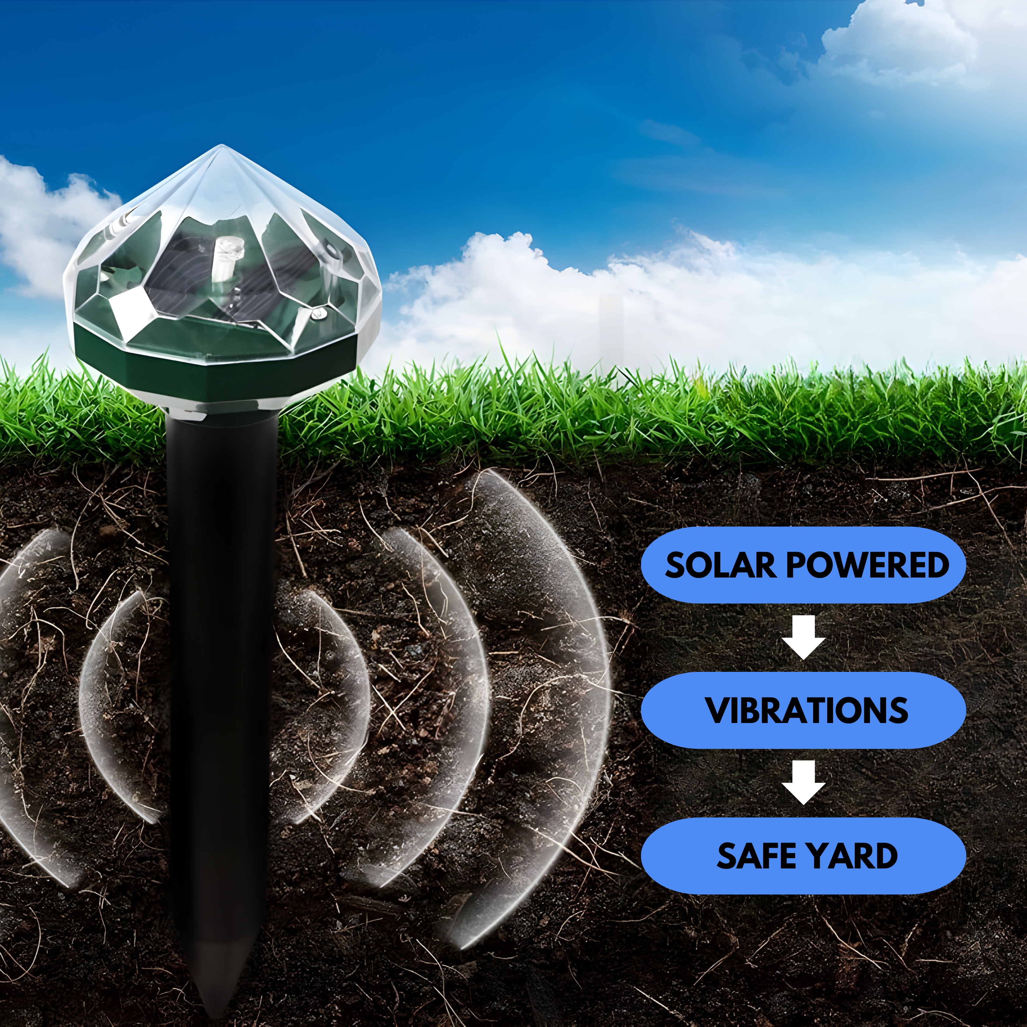 Solar Snake Repeller