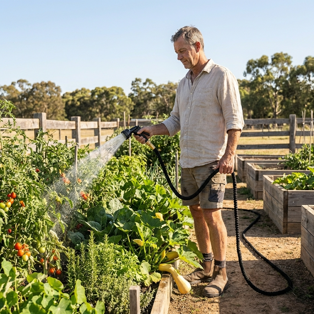 Unbreakable Garden Hose - Expands To 10-20-30 Metres