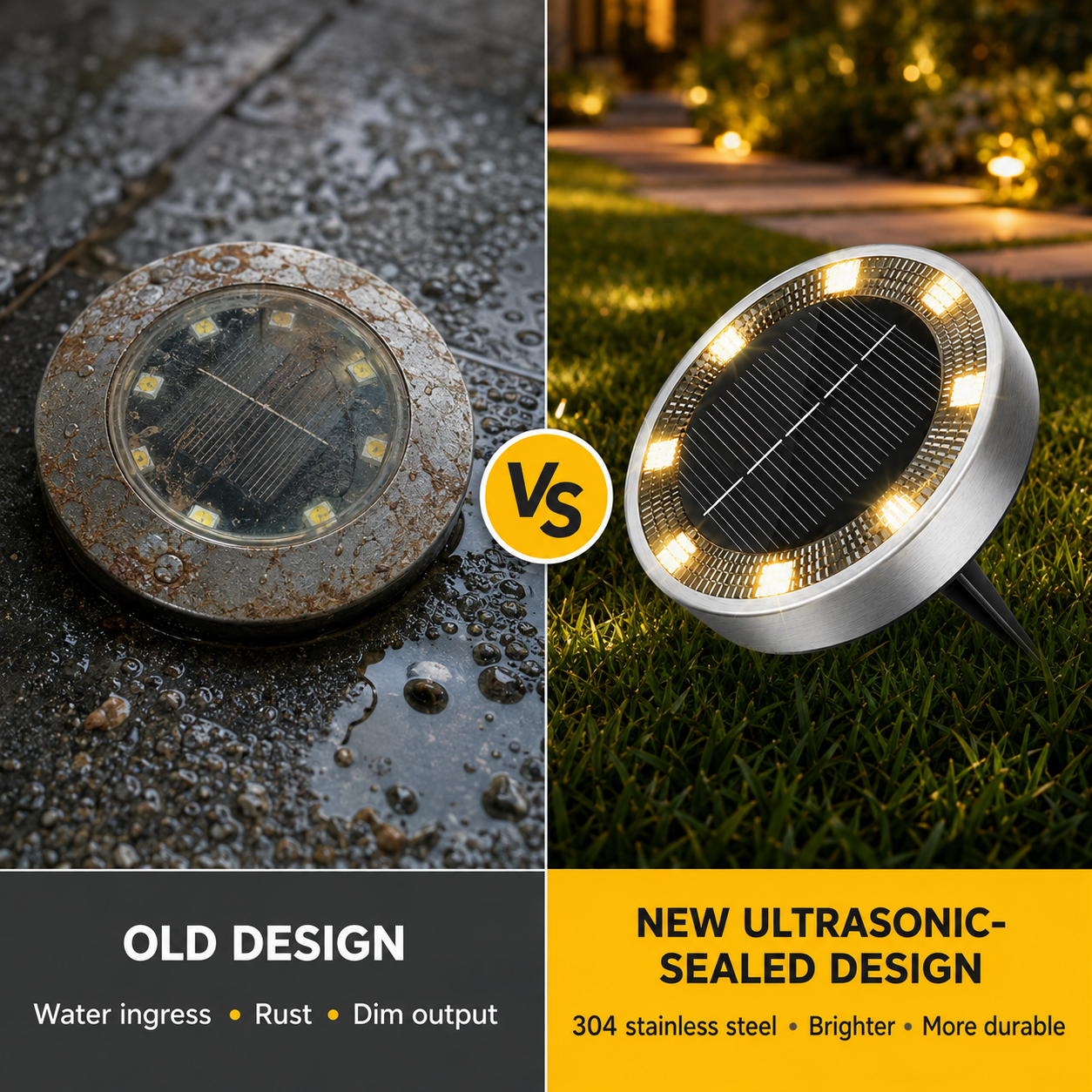 Solar Ground Lights Australia | Waterproof Outdoor Garden Pathway Lights