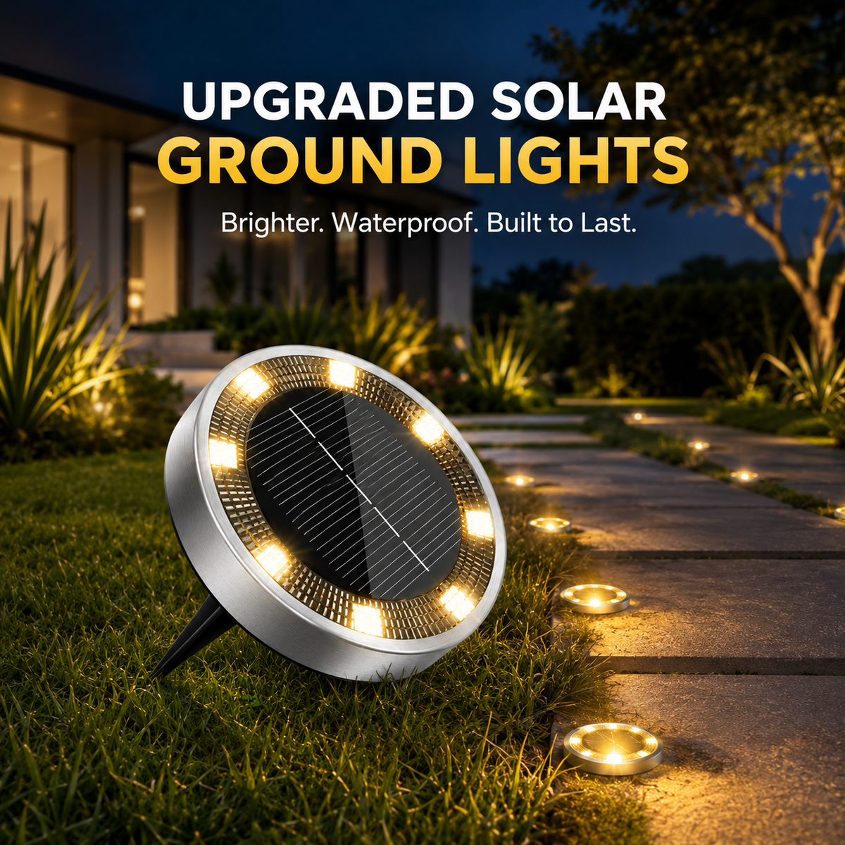 Waterproof Solar Ground Lights Australia